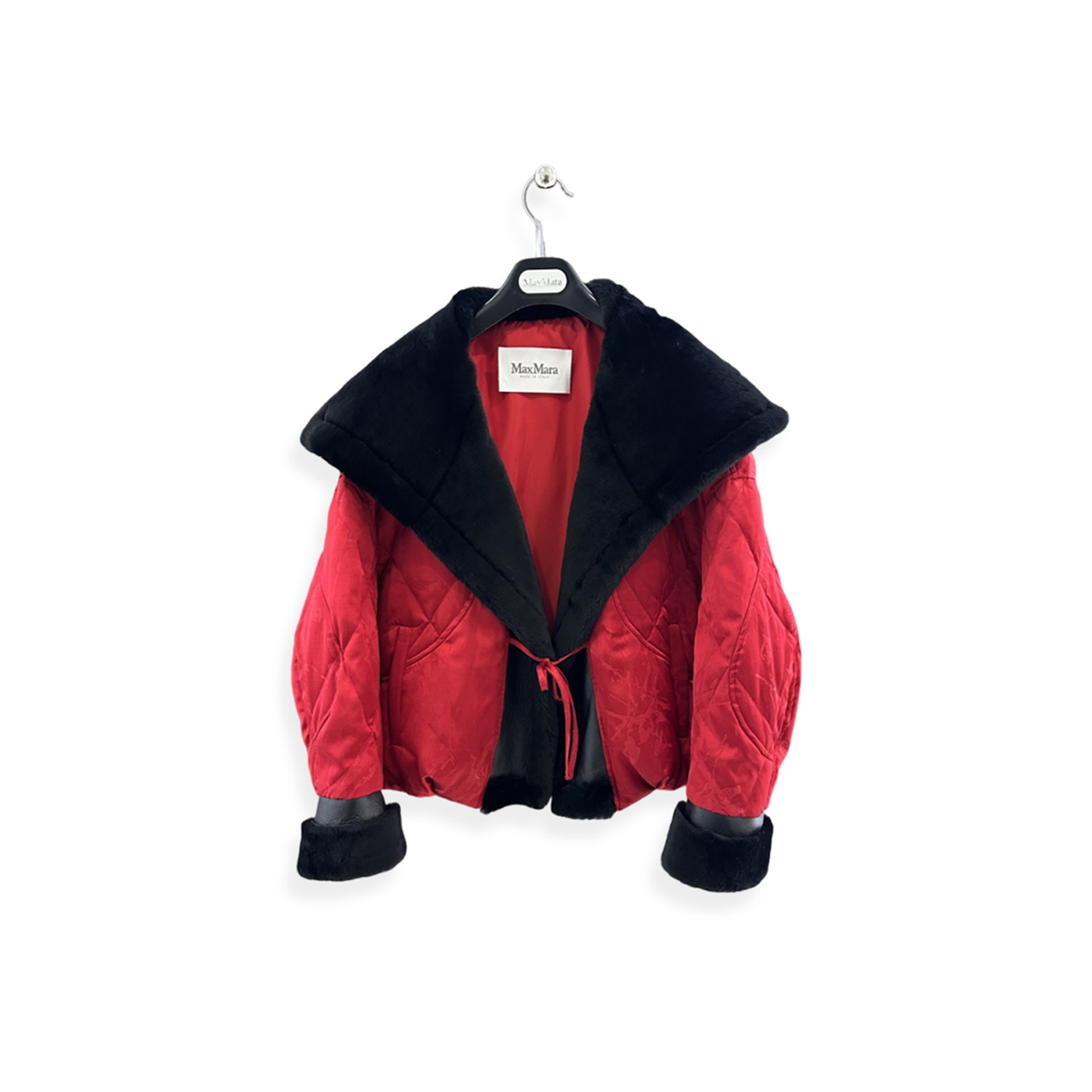 MAX MARA OVERSIZED RED JACKET 